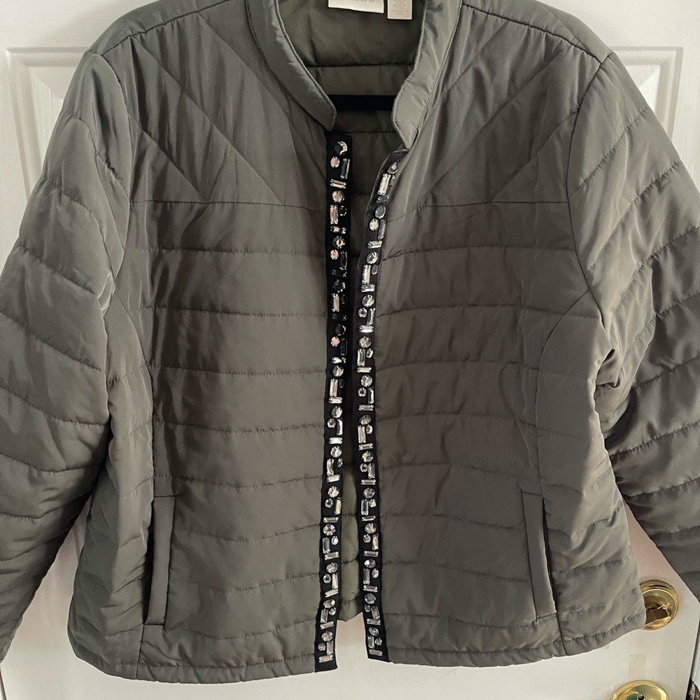 Chico's  Jacket/Blazer - Olive